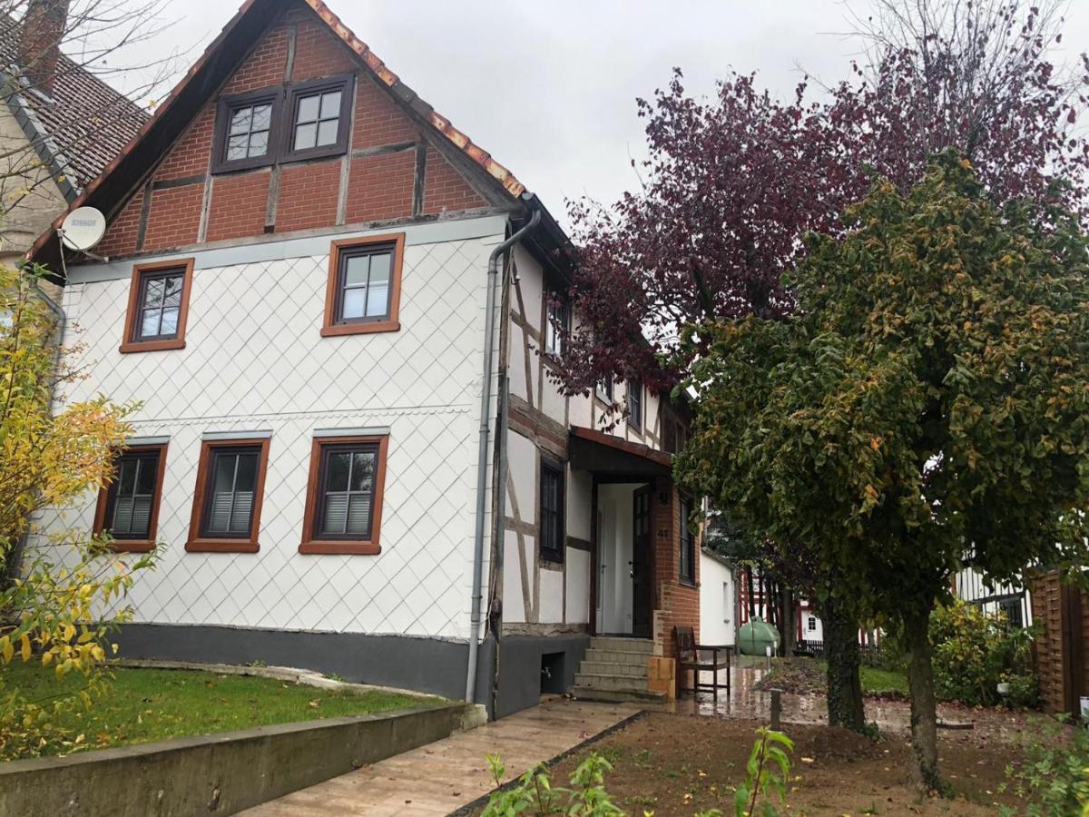 Bike & Sleep Weserbergland Ferienhaus Vahlbruch Bagian luar foto