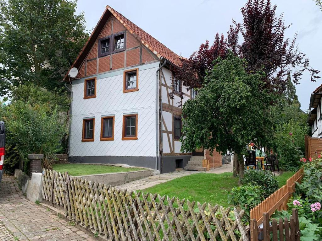 Bike & Sleep Weserbergland Ferienhaus Vahlbruch Bagian luar foto