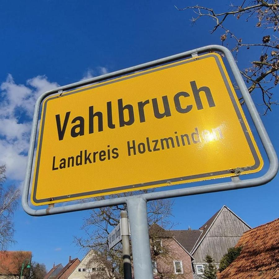 Bike & Sleep Weserbergland Ferienhaus Vahlbruch Bagian luar foto